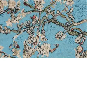 C Charlotte Home Furnishings Inc The Almond Blossom European Cushion Cover | Decorative Cushion Case with Cotton Polyester & Viscose | 16x16 Inch Cushion Cover for Living Room | by Vincent Van Gogh