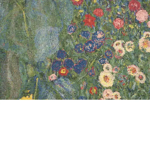 Country Garden A by Klimt Belgian Cushion Cover | Close Up 3