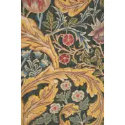 Owl and Pigeon II Belgian Wall Tapestry | Close Up 2