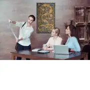 Owl and Pigeon II Belgian Wall Tapestry | Life Style 2