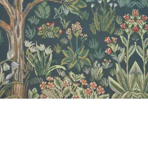 The Tree Of Life Forest Belgian Tapestry - 81 in. x 68 in. Cotton/Viscose/Polyester by William Morris
