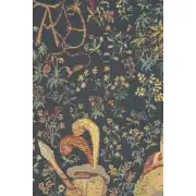 The Hunt Amour Eternelle Square Belgian Tapestry Wall Hanging | Close Up 1