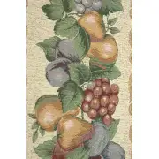 Fall Fruit With Tassels Tapestry Table Mat | Close Up 2