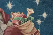 Santa's Night Wall Tapestry | Close Up 2