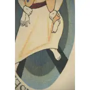 Year of Favor with Verse Italian Wall Tapestry | Close Up 2