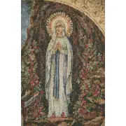 Appearance of Lourdes Square European Tapestries | Close Up 1