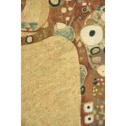 Klimt Tree Of Life Large European Tapestries - 53 in. x 70 in. Cotton/Polyester/Viscose by Gustav Klimt | Close Up 2