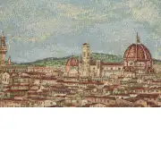 Florence with Flowers European Tapestries | Close Up 2