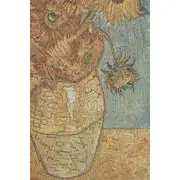 Vincent Sunflowers European Tapestries | Close Up 2