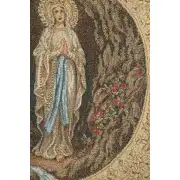 Madonna di Lourdes Square European Tapestries | Close Up 2
