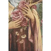 Santa Teresa Del Bambin Gesu European Tapestries - 12 in. x 17 in. Cotton/Polyester/Viscose by Charlotte Home Furnishings | Close Up 2