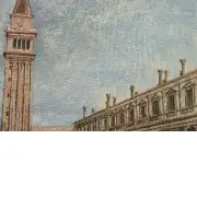 Venezia Piazza Italian Wall Tapestry | Close Up 2