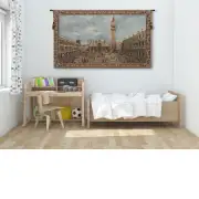 Venezia Piazza Italian Wall Tapestry | Life Style 2