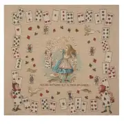 The Pack of Cards Alice In Wonderland Cushion | Close Up 1