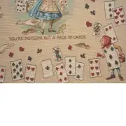 The Pack of Cards Alice In Wonderland Cushion | Close Up 4