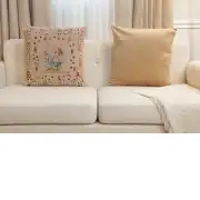 The Pack of Cards Alice In Wonderland French Couch Cushion | Close Up 5