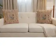 The Pack of Cards Alice In Wonderland French Couch Cushion | Close Up 5