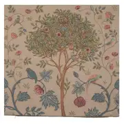 C Charlotte Home Furnishings Inc Kelmscott Tree Beige French Tapestry Cushion - 19 in. x 19 in. Cotton by William Morris | Close Up 1