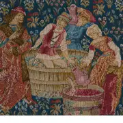 The Wine Press Small French Couch Cushion | Close Up 1