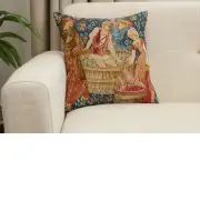 The Wine Press Small French Couch Cushion | Close Up 2