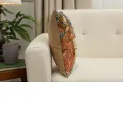 The Wine Press Small French Couch Cushion | Close Up 3