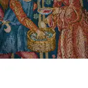 Wine Making Small French Couch Cushion | Close Up 4