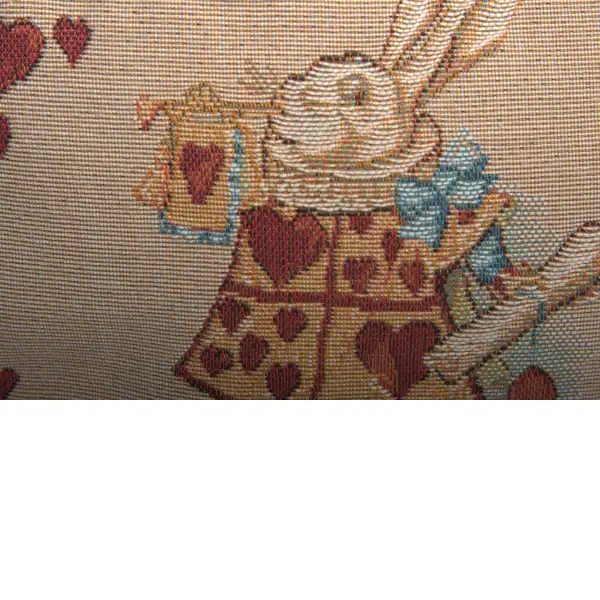 Heart Rabbit Alice In Wonderland Purse Hand Bag | Close Up 1