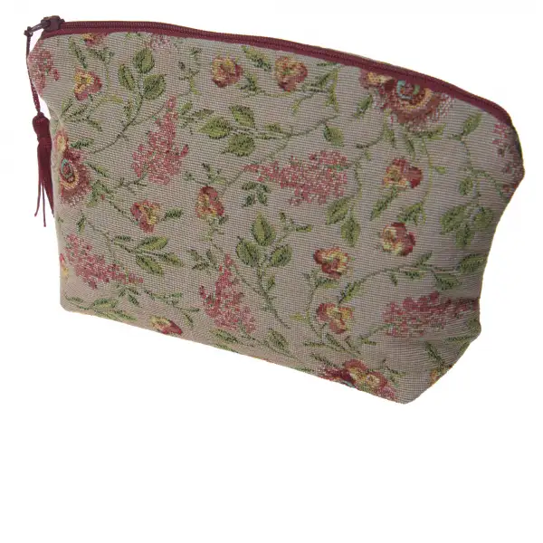 Broche Flowers Purse Hand Bag | Close Up 1