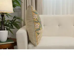 The Tulip William Morris Belgian Cushion Cover - 18 in. x 18 in. Cotton by William Morris