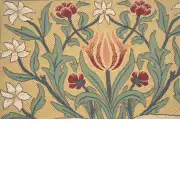 The Tulip William Morris Belgian Cushion Cover - 18 in. x 18 in. Cotton by William Morris | Close Up 3