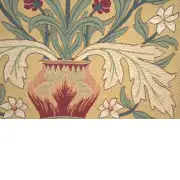 The Tulip William Morris Belgian Cushion Cover - 18 in. x 18 in. Cotton by William Morris | Close Up 4