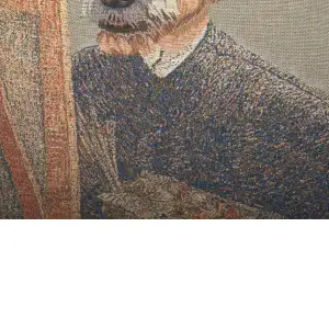 Van Gogh Dog Belgian Cushion Cover - 18 in. x 18 in. Cotton by Vincent Van Gogh