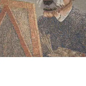 Van Gogh Dog Belgian Cushion Cover - 18 in. x 18 in. Cotton by Vincent Van Gogh