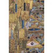 Patchwork by Klimt Belgian Tapestry Wall Hanging | Close Up 1