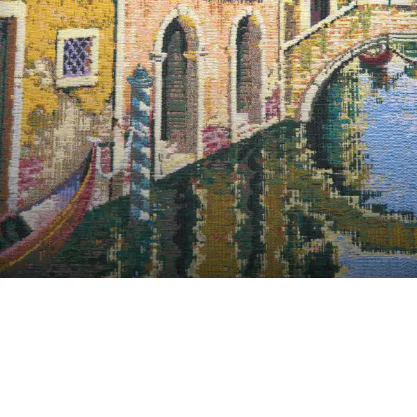 Venice Venetie Light Belgian Tapestry Wall Hanging | Close Up 1