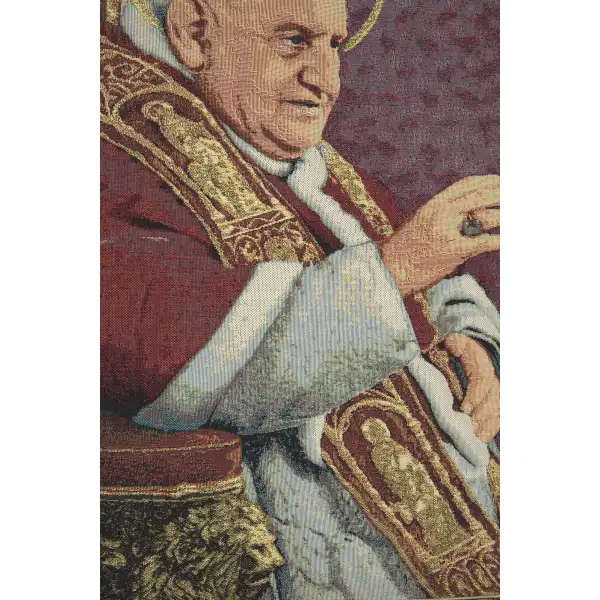 Pope John XXIII Halo European Tapestries | Close Up 1