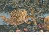Fox and Pheasants European Tapestry | Close Up 1