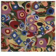 Klimt Swirls Belgian Couch Pillow | Close Up 1