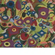 Klimt Swirls Belgian Cushion Cover | Close Up 1