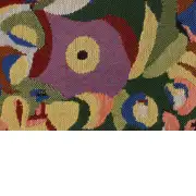 Klimt Swirls Belgian Couch Pillow | Close Up 4