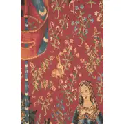 The Smell L'odorat Belgian Tapestry Wall Hanging - 40 in. x 56 in. Cotton/Polyester/Viscous by Charlotte Home Furnishings | Close Up 1