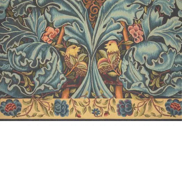 Vignes and Acanthes Large French Tapestry | Close Up 1