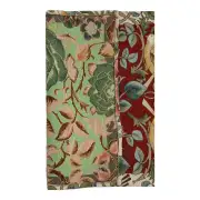 Roses and Birds II Red Decorative Table Mat | Close Up 5