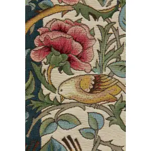 Roses and Birds II White French Table Mat