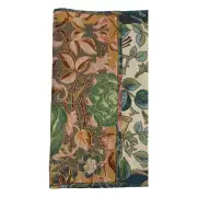 Roses and Birds II White Decorative Table Mat | Close Up 5