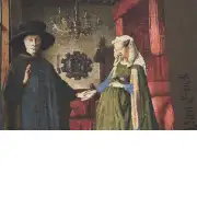 Arnolfini Belgian Sofa Pillow Cover | Close Up 3