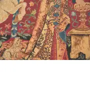 Medieval Taste Small Belgian Sofa Pillow Cover | Close Up 1