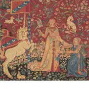 Medieval Taste Large Belgian Sofa Pillow Cover | Close Up 1