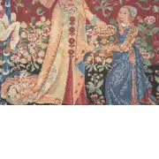 Medieval Taste Large Belgian Sofa Pillow Cover | Close Up 4