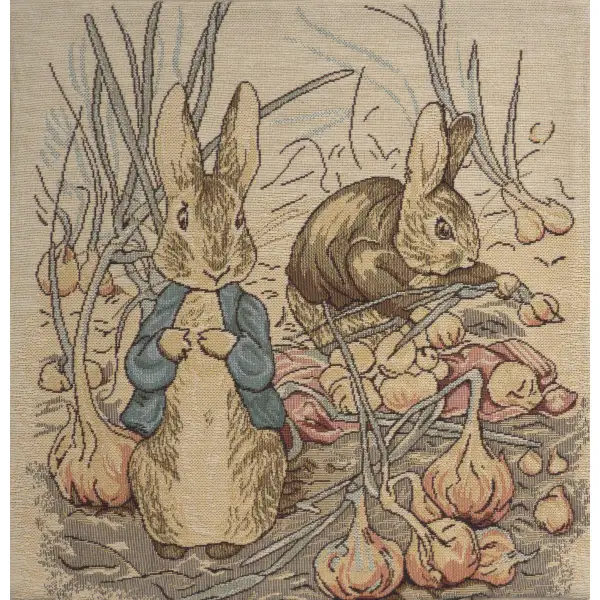 Benjamin Beatrix Potter  Belgian Cushion Cover | Close Up 1